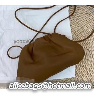 Chic Bottega Veneta Frame Pouch Clutch Small Bag with Strap In Butter Calf BV51402 Brown 2019