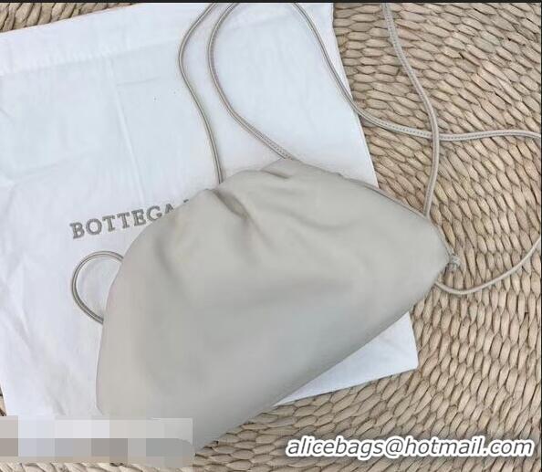 Reproduction Bottega Veneta Frame Pouch Clutch Small Bag with Strap In Butter Calf BV51402 Creamy 2019