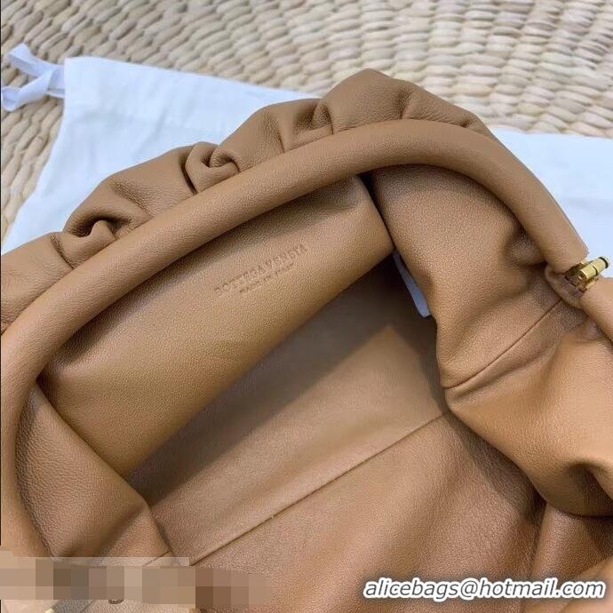 Duplicate Bottega Veneta Frame Pouch Clutch Small Bag In Butter Calf BV51409 Brown 2019