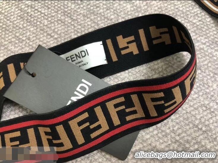 Buy Faux Fendi Width 4cm FF 921605 Red Stripe Headband