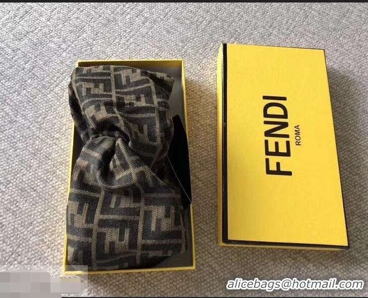 Hot Sell Fendi Jacquard FF Tie Headband 921613