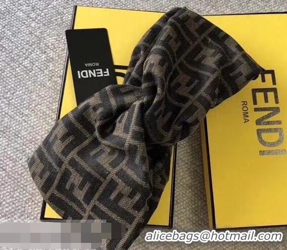 Hot Sell Fendi Jacquard FF Tie Headband 921613