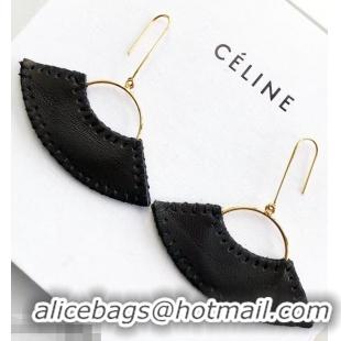 Top Quality Celine Earrings C12012 Black