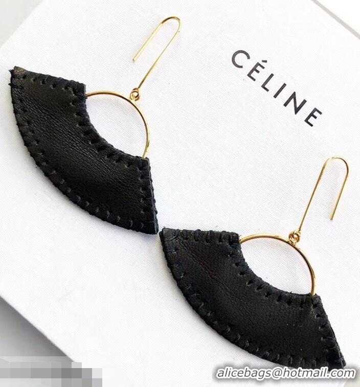 Top Quality Celine Earrings C12012 Black