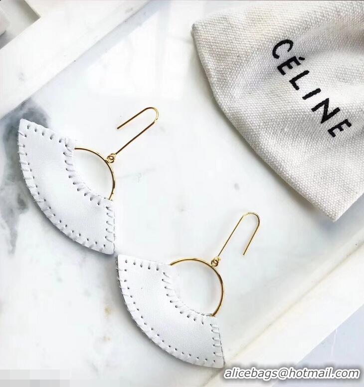 Design Discount Celine Earrings C12012 White