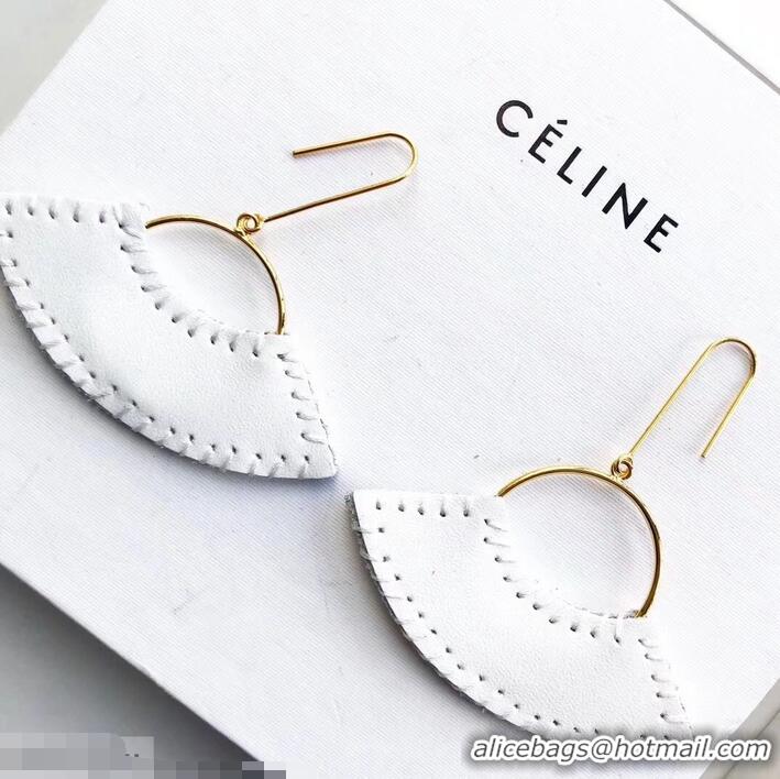 Design Discount Celine Earrings C12012 White