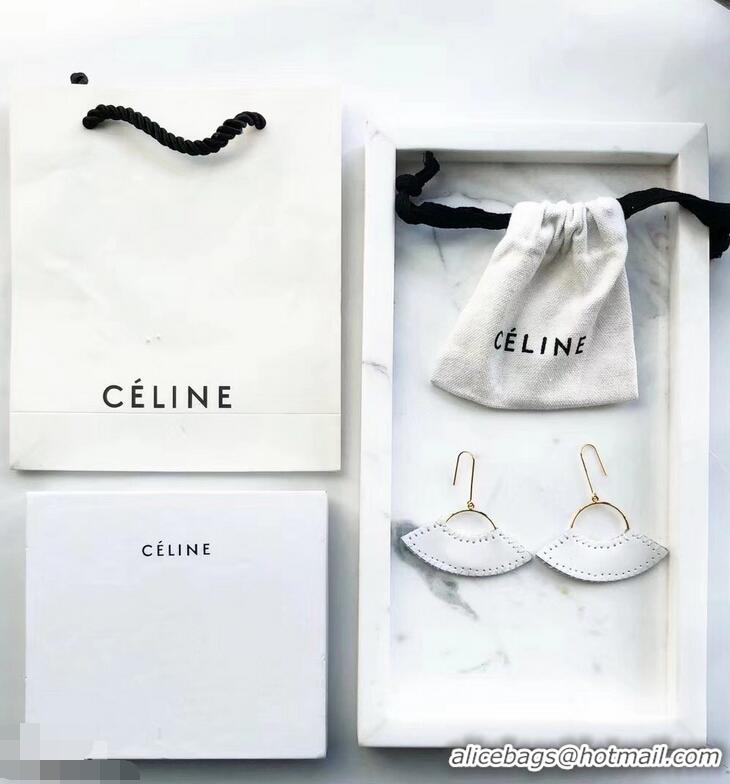 Design Discount Celine Earrings C12012 White