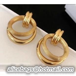 New Fashion Celine Loop Earrings C61109 Gold