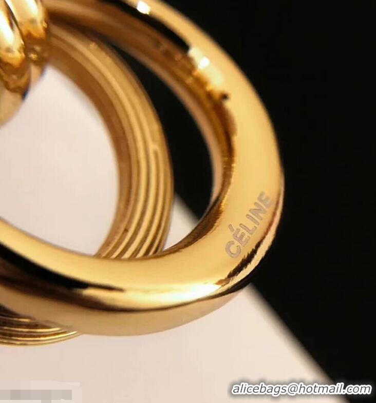 New Fashion Celine Loop Earrings C61109 Gold