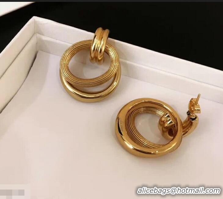 New Fashion Celine Loop Earrings C61109 Gold