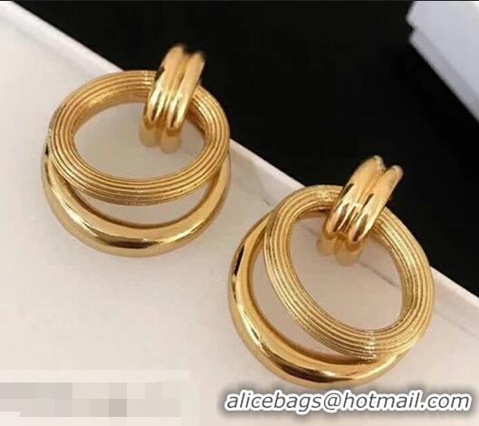 New Fashion Celine Loop Earrings C61109 Gold