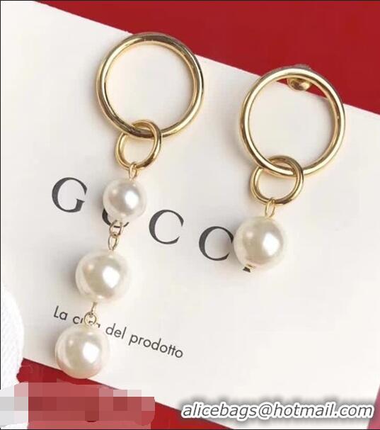 Top Quality Cheap Celine Asymmetric Pearl Earrings C72302