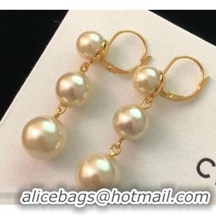 Ladies Imitation Celine Pearl Earrings C80424