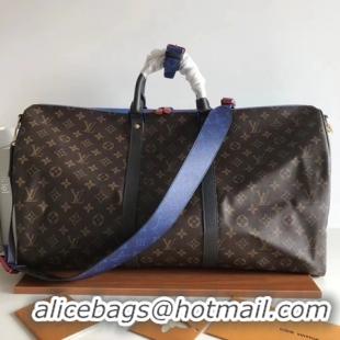 Discount Bulk Louis Vuitton Monogram Macassar Canvas Keepall 50 Strap M43817