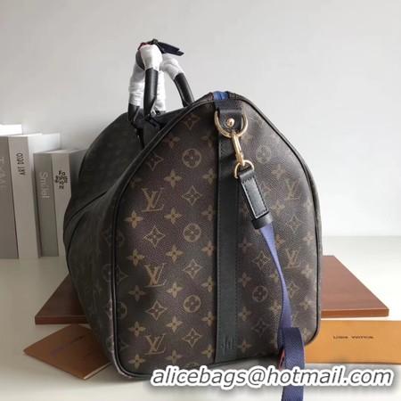 Discount Bulk Louis Vuitton Monogram Macassar Canvas Keepall 50 Strap M43817