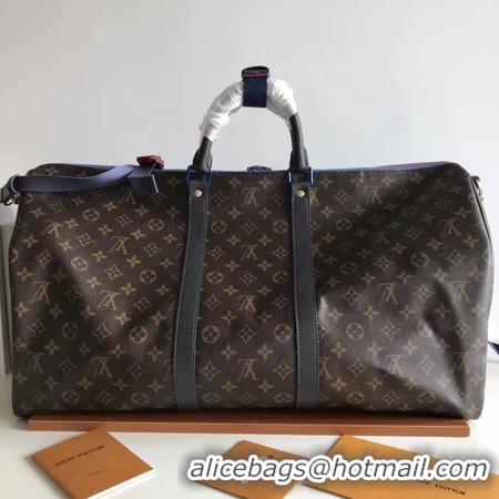 Discount Bulk Louis Vuitton Monogram Macassar Canvas Keepall 50 Strap M43817