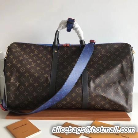 Discount Bulk Louis Vuitton Monogram Macassar Canvas Keepall 50 Strap M43817