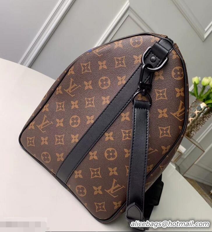 High Quality Louis Vuitton Monogram Canvas Chalk Keepall Bandouliere 50 Bag M44642 Marron 2019