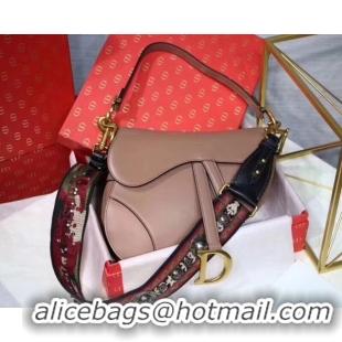 Grade Quality Dior SADDLE BAG CALFSKIN M0447 Apricot