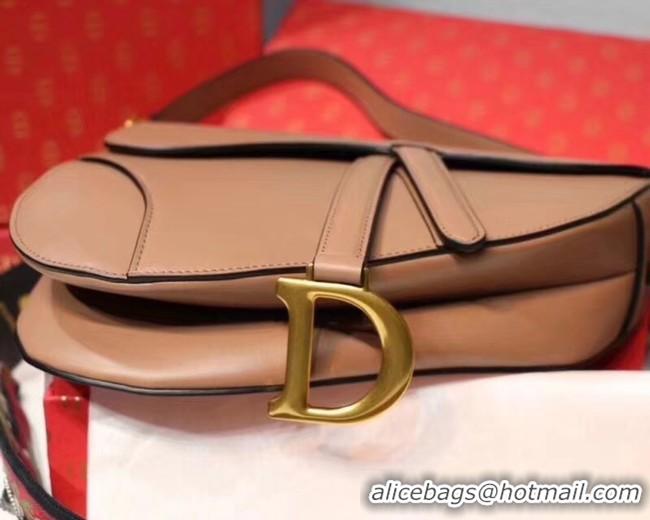 Grade Quality Dior SADDLE BAG CALFSKIN M0447 Apricot