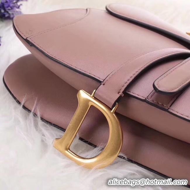 Luxury Imitation Dior SADDLE BAG CALFSKIN M0447 Pink