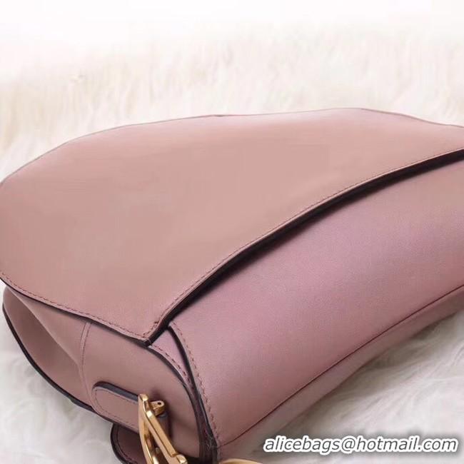 Luxury Imitation Dior SADDLE BAG CALFSKIN M0447 Pink