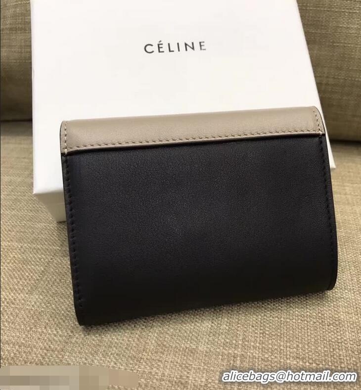 Imitation Charming Celine Pocket Medium Flap Wallet 103783 Grey​