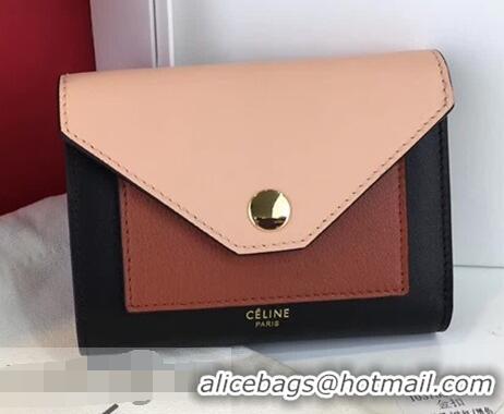 Well Crafted Celine Pocket Medium Flap Wallet 103783 Nude