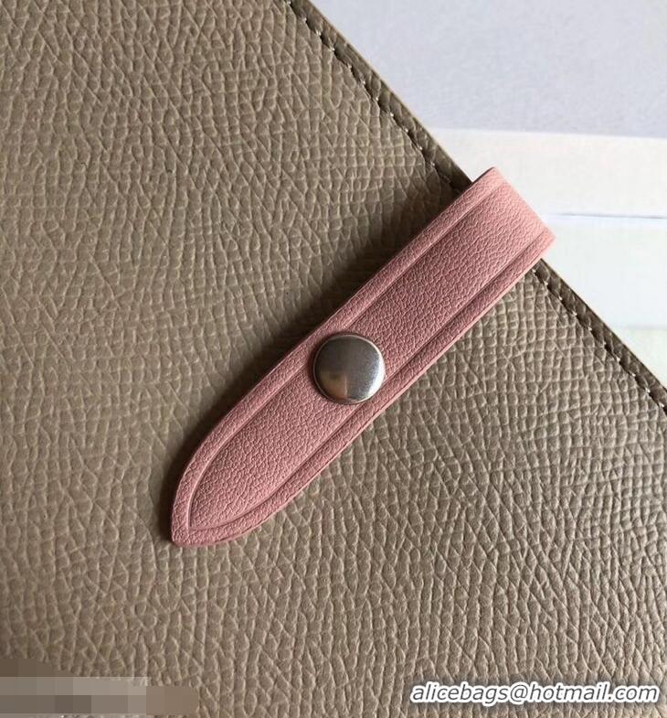 Buy Celine Bicolour Medium Strap Multifunction Wallet 952102 Camel/Pink