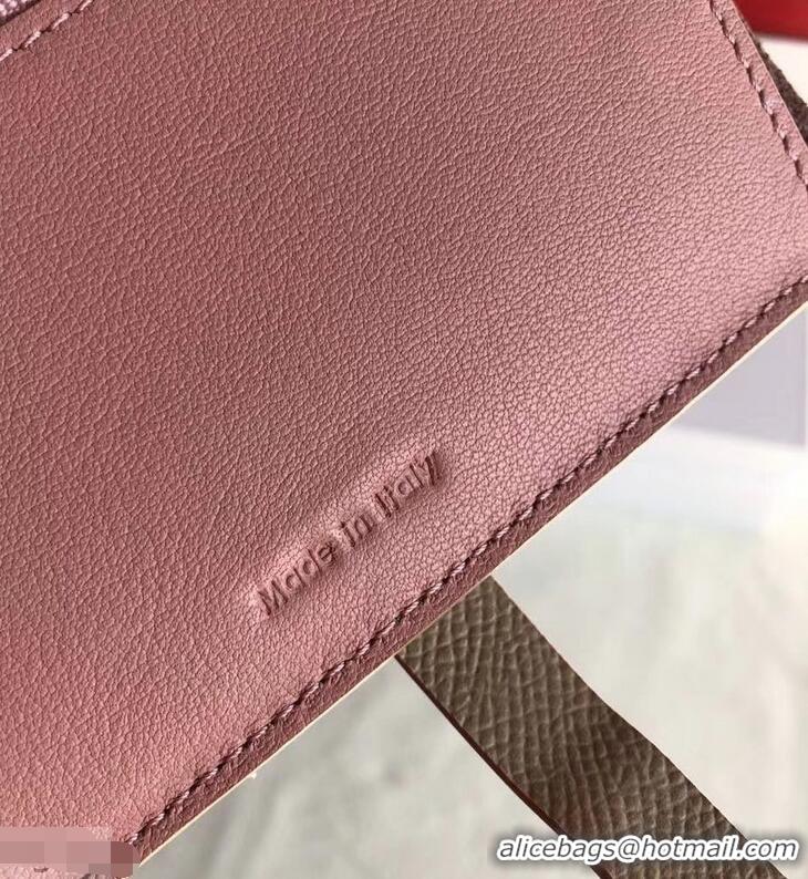 Buy Celine Bicolour Medium Strap Multifunction Wallet 952102 Camel/Pink