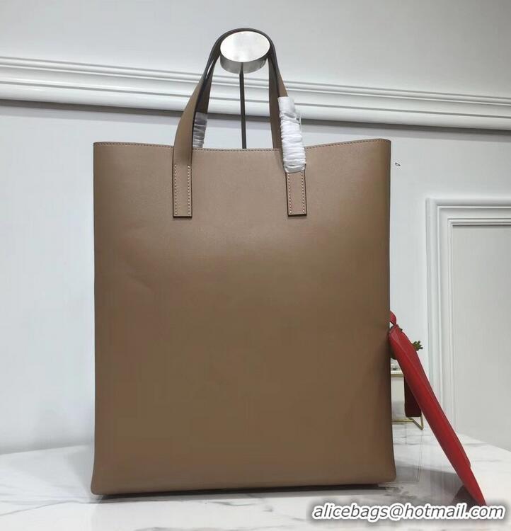 Top Quality Valentino N/S Long VRing Shopping Tote Bag 720050 Camel