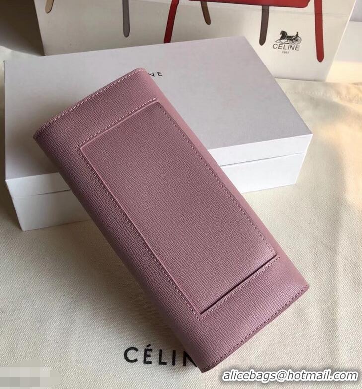 Low Price Celine Epi Large Flap Multifunction Wallet 952139 Light Pink