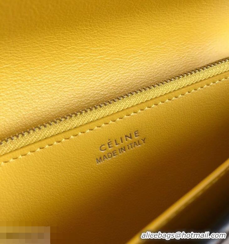 Most Popular Celine Grained Leather Large Flap Multifunction Wallet 952145 Etoupe