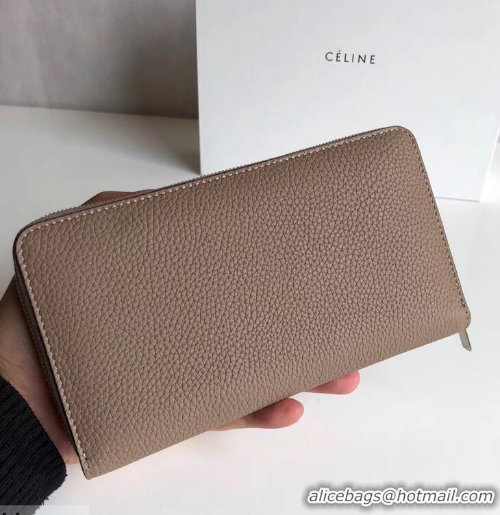 Hot Style Celine Large Multifunction Zip Around Wallet 952164 Camel/Red