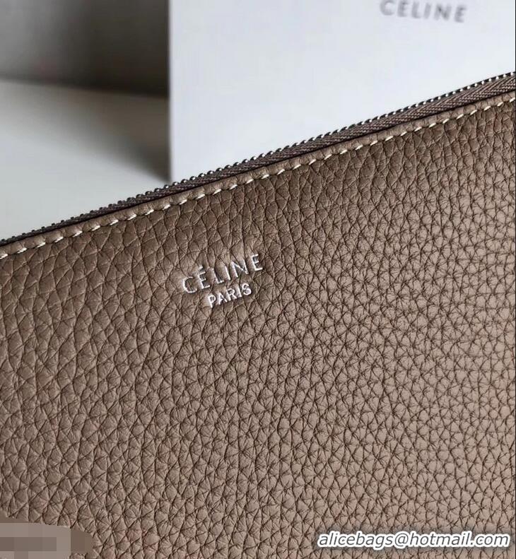 Hot Style Celine Large Multifunction Zip Around Wallet 952164 Camel/Red