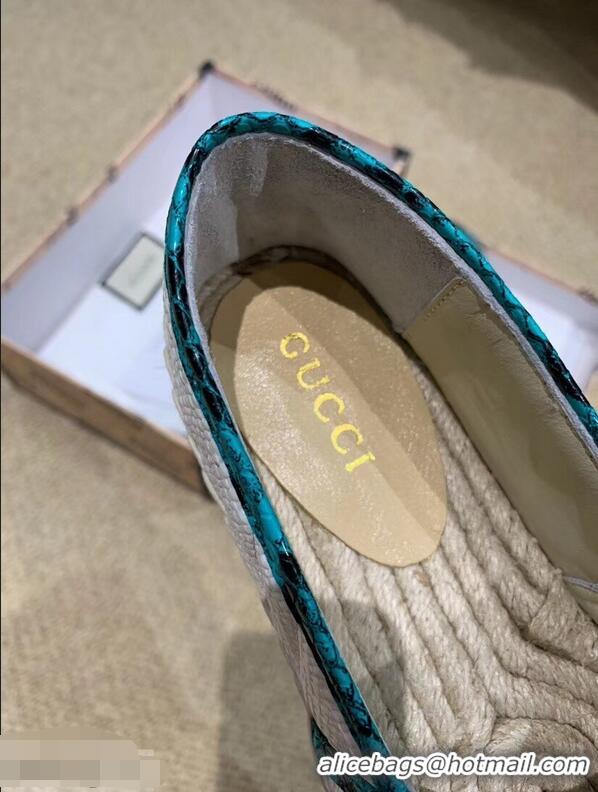 Luxurious Gucci Chevron Raffia Espadrilles With Double G 577374/578547 White 2019