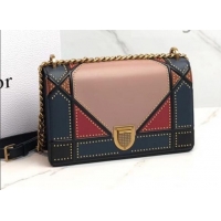 Discount Dior Diorama Bag in Lambskin Patchwork 500515 2019