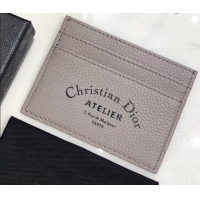 Luxury Dior Atelier Homme Card Holder 500520 Grey 2019