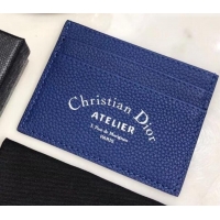 Imitation Dior Atelier Homme Card Holder 500520 Blue 2019