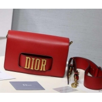 Top Quality DIOR DIO(R)EVOLUTION FLAP BAG 500843 red/gold 2019