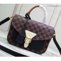 Best Luxury Louis Vuitton Damier Ebene Canvas Trendy Crossbody Bag N40146 Noir 2019