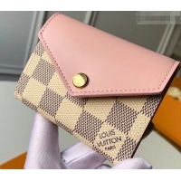 Good Quality Louis Vuitton Monogram Canvas Zoé Wallet N60168 Eau de Rose 2019