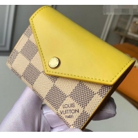 Super Quality Louis Vuitton Damier Azur Canvas Zoé Wallet N60220 Pineapple 2019