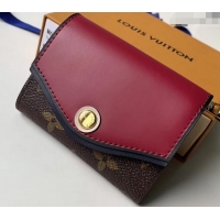 Stylish Louis Vuitton Monogram Canvas Tuileries Compact Wallet M63938 Bordeaux 2019