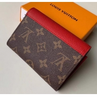 Classic Specials Louis Vuitton Monogram Canvas Pallas Compact Wallet M67478 Cerise 2019