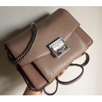 Durable Givenchy GV3 Lambskin Shoulder Bag 501455 Taupe