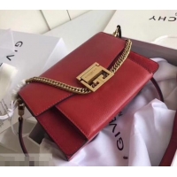 Unique Style Givenchy GV3 Lambskin Shoulder Bag 501459 Red/Gold