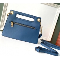 Affordable Price Givenchy Small Whip Bag in Smooth Leather 501524 Blue