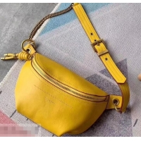 Promotion Givenchy Whip Bum Bag in Smooth Leather 501526 Yellow