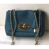 Popular Style Mulberry Lily Small/Medium Classic Grain Cow Leather HH51126 Green Ocean